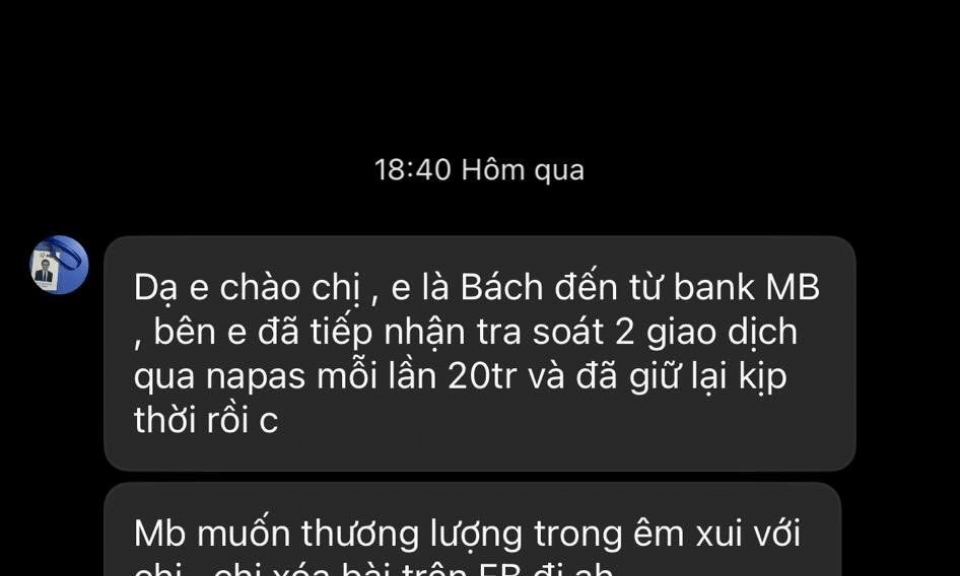 Cảnh giác với các “nhân viên”, “người tốt” online